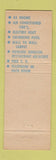 Matchbook Cover - Vanderbilt Plaza Motel Nashville TN