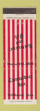 Matchbook Cover - Commodore Inn Tullahoma TN