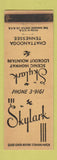Matchbook Cover - Skylark Chattanooga TN WEAR