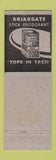 Matchbook Cover - Walgreens Drug Store Briargate Deodorant