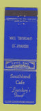 Matchbook Cover - Southland Cafe Lewisburg TN