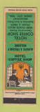 Matchbook Cover - Hotel Coffee Shop Lenoir City TN