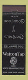 Matchbook Cover - Walton Tap Chicago IL