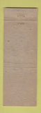 Matchbook Cover - Cox Funeral Home Lake City TN low phone # WEAR