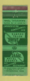 Matchbook Cover - Drake Hotel Courts Chattanooga TN Nashville TN