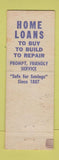 Matchbook Cover - First Federal Savings and Loan Canton OH