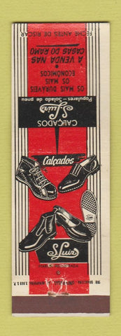 Matchbook Cover - Calcados Luir Shoes Brazil WEAR