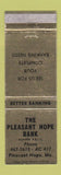 Matchbook Cover - Pleasant Hope Bank MO WEAR