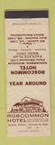 Matchbook Cover - Roscommon Hotel MI