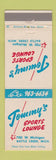 Matchbook Cover - Tommy's Sports Lounge Battle Creek MI