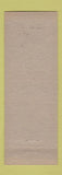 Matchbook Cover - Schubert's Old Heidelberg Gardens Saginaw MI