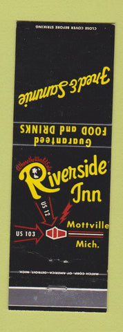 Matchbook Cover - Riverside Inn Mottville MI