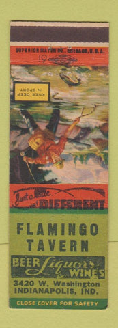 Matchbook Cover - Flamingo Tavern Indianapolis IN