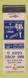 Matchbook Cover - U Auto Drop Inn Wyandotte MI