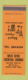 Matchbook Cover - Split Level Cocktail Lounge Bronx New York City NY