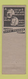 Matchbook Cover - George Denk Tavern Manitowoc WI