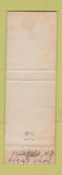 Matchbook Cover - Chuck's Tavern Newark NJ bar