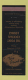 Matchbook Cover - The Point Cocktail Lounge Pittsburgh PA
