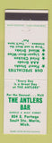 Matchbook Cover - The Antlers Bar Sault Ste Marie MI