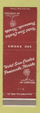 Matchbook Cover - Hotel San Carlos Pensacola FL