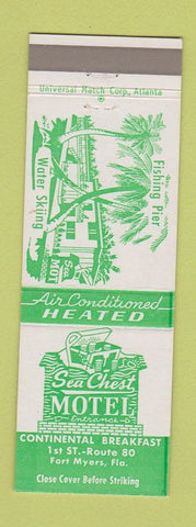 Matchbook Cover - Sea Chest Motel Fort Myers FL