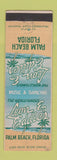 Matchbook Cover - Leon and Eddies alm Beach FL