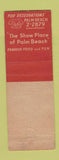 Matchbook Cover - Leon and Eddies alm Beach FL