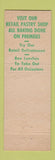 Matchbook Cover - Wolfie's Restaurant St Petersburg FL