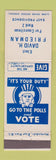 Matchbook Cover - David Friedman for Council Election Uncle Sam