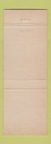 Matchbook Cover - Mike Lombardi for Sheriff Election