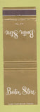 Matchbook Cover - Boston Store WEAR