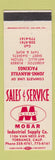 Matchbook Cover - Mobar Industrial Supply Torrance CA