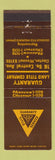 Matchbook Cover - Guaranty Land Title Clayton MO