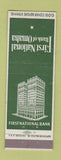 Matchbook Cover - First National Bank Omaha NE