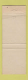 Matchbook Cover - Norman Taylor New York Life Insurance Denver Colorado WEAR