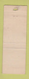 Matchbook Cover - John Welch and Sons Insurance Indianapolis IN WORN