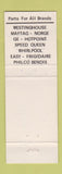 Matchbook Cover - Akrit Appliance Colorado Springs Albuquerque NM El Paso TX