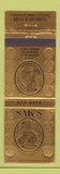 Matchbook Cover - Sak's Hair Salon Manhattan Beach CA