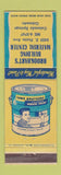 Matchbook Cover - Brookhart's Building Materials Colorado Springs Lowe Paint