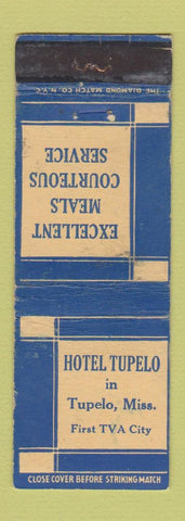 Matchbook Cover - Hotel Tupelo MS WEAR