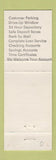 Matchbook Cover - Paris National Bank Paris MO
