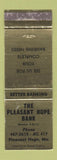 Matchbook Cover - Pleasant Hope Bank MO