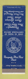 Matchbook Cover - Pascagoula Moss Point Bank Ocean Springs MS