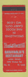 Matchbook Cover - Garavaglia's Restaurant St Louis MO WEAR