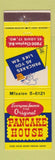 Matchbook Cover - Original Pancake House St Louis MO