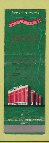 Matchbook Cover - Chase Hotel St Louis MO