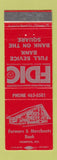 Matchbook Cover - Farmers and Merchants Bank Memphis MO