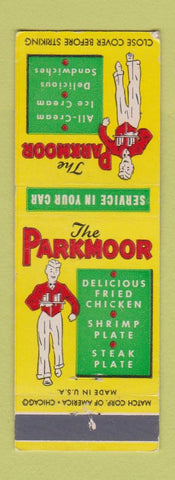 Matchbook Cover - Parkmoor Fried Chicken restaurant St Louis MO WEAR