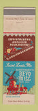 Matchbook Cover - Schneithhorst's Bevo Mill St Louis MO