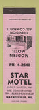 Matchbook Cover - Star Motel Waynesville MO